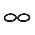 thumbnail image 2 of 20pcs Black 14mm x 2mm Industrial Flexible Rubber O Ring Oil Sealing Grommets, 2 of 5