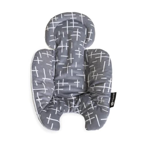 Inserto infantil 4moms RockAroo tela suave y reversible gris oscuro