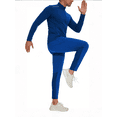 thumbnail image 5 of Taigaofy Men's Tapered Jogger Pants Lightweight Breathable Quick Dry Athletic Sweatpants for Gym Running Training Casual Daily Wear Royal Blue L, 5 of 8