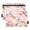 Koala and Strawberry Pattern, variant on 2 Pack Flip Folders with Clear PVC Window Binder Pouches 3-Ring Binder Organizer for Office & Home Cute Otter Pattern