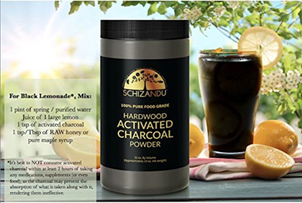 Activated Charcoal Powder, Food Grade Detox, Huge Jar, In Bulk, For Detoxifica