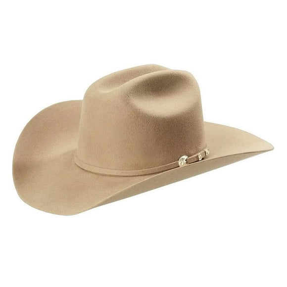 Sombrero Stetson Corral 7.5 Silvers Buffalo Felt con ala de 4 pulgadas
