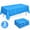 Design 2, variant on Ocean Tableclothes Summer Tropical Party Supplies Plastic Wave Table Cover Mermaid Under the Sea Theme Decoration for Beach Pool Birthday Party 54" x 108" 3PCS Design 2