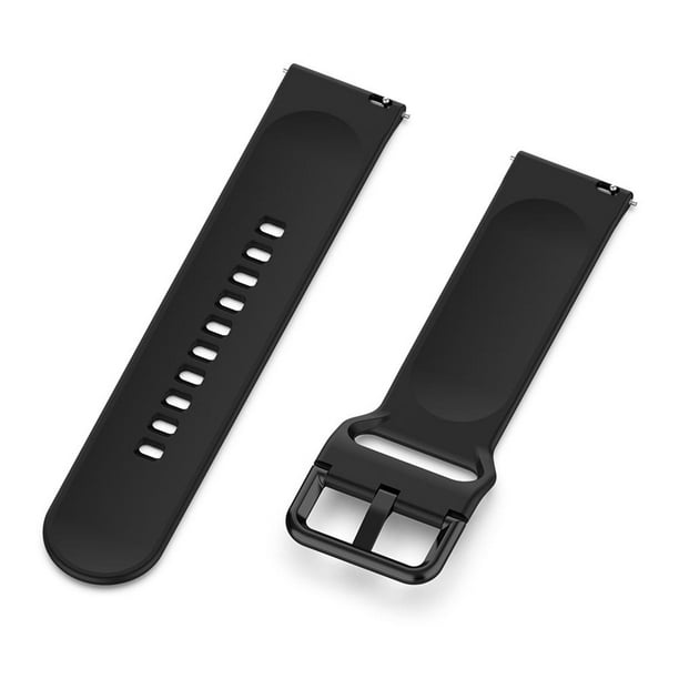 Pour Garmin Instinct 2 22mm Sports Bracelet de montre en silicone bicolore  (noir + gris)