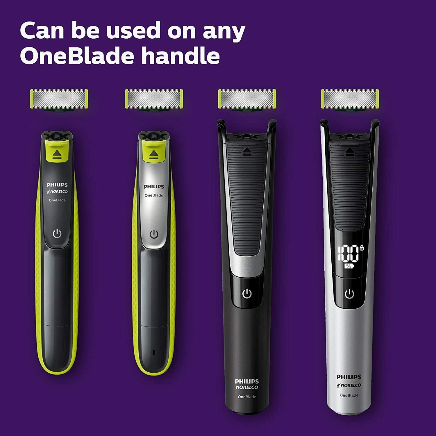 Buy Philips Norelco OneBlade Body Kit, 3 pieces, QP610/80 Online at