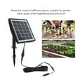thumbnail image 3 of Solar Automatic Drip Irrigation Kit with Solar Panel, Multi Mode Timer, IP65 Waterproof, for Garden Pots, Lawns, Indoor Outdoor, 3 of 8