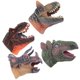 thumbnail image 4 of 4pcs títeres de mano de dinosaurio Cabeza de dinosaurio Figura de juguete Guante de títeres de la mano del juguete, 4 of 6