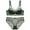 Green, variant on Women's French Sexy Gathering Large Size Bra Set Ultra-Thin Big Breasts Shows Small Collection
