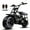 Black, variant on FRP Basic Package GMB100 Gas Powered Mini Dirt Bike 99CC for Teens and Adults, 28MPH Off Road Motorcycle, Weight Support Up to 220 LBS - Black