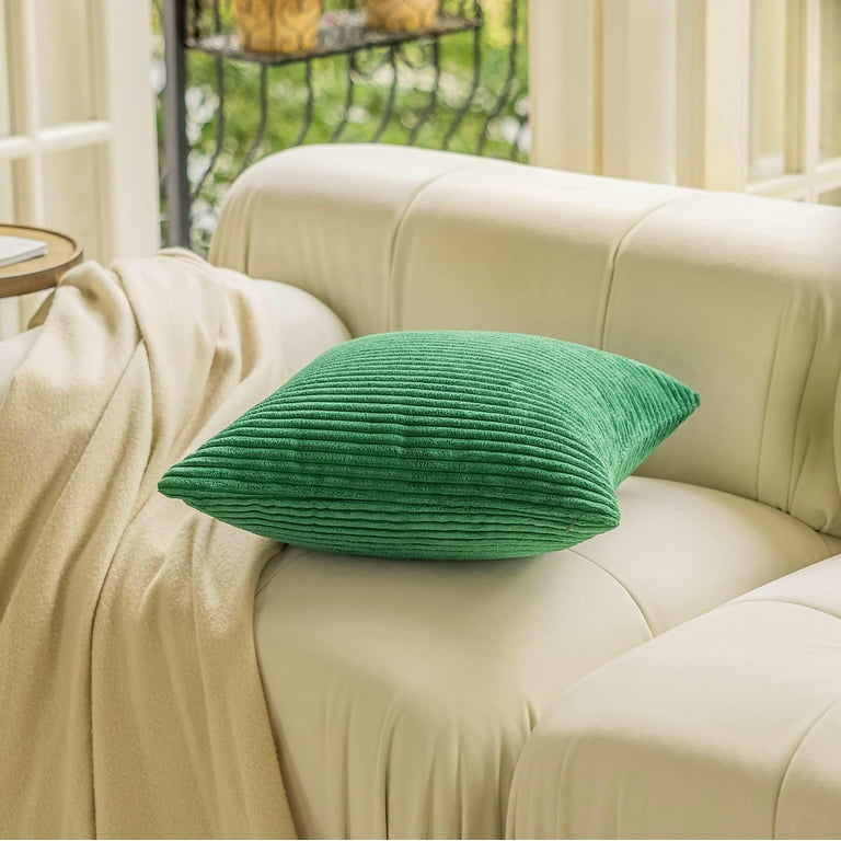 Green Velvet Cushion Covers Lime Green Cushions Throw Pillow