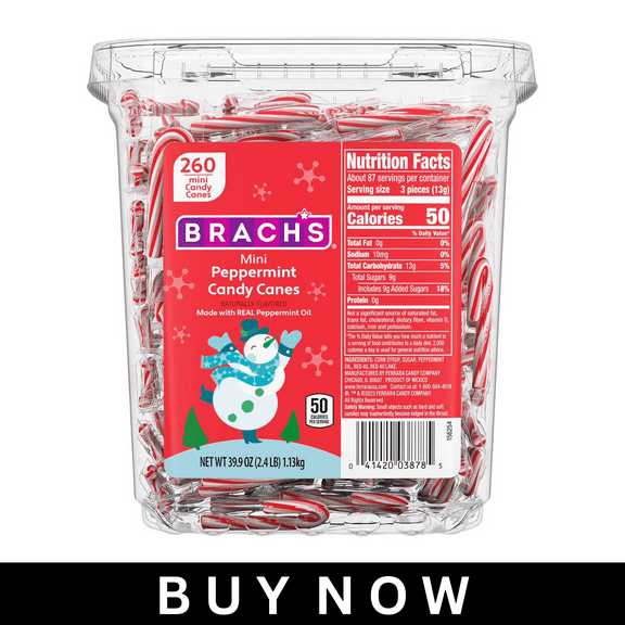 Brach’s Mini Candy Canes – 260 Count