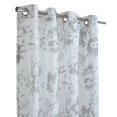 thumbnail image 7 of Habitat Kyoto Light Filtering Grommet Curtain Panel 52 x 108 in White, 7 of 7