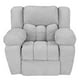 thumbnail image 1 of Sillón Reclinable Mecedora TRINITY Rexons 1 Plaza Plata, 1 of 8