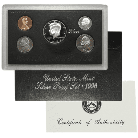 1996-S U.S. Silver Proof Set