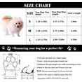 thumbnail image 2 of Calcetines para perros, botas, zapatos para perros, calcetines para gatos, suelas antideslizantes, calcetines ajustables con patas de perro y gato, aptos para uso en interiores y exteriores, 2 of 6