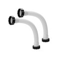 thumbnail image 1 of 2 Pcs Pool Sand Filter Pump Hose 15.8 Inch Pool Pump HoseSalt Water Pump Hoses for Intex Filter Pumps Sand Filters, 1 of 5