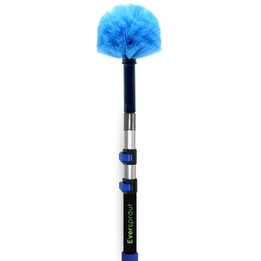 EVERSPROUT 1.5-to-3 Foot Cobweb Duster and Extension-Pole Combo