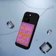 thumbnail image 5 of DistinctInk MagSafe Tough Case for Apple iPhone 14 Pro (6.1" Screen) - Struggle Alone Pleases Us Not Victory - Tempered Glass Back, 5 of 6