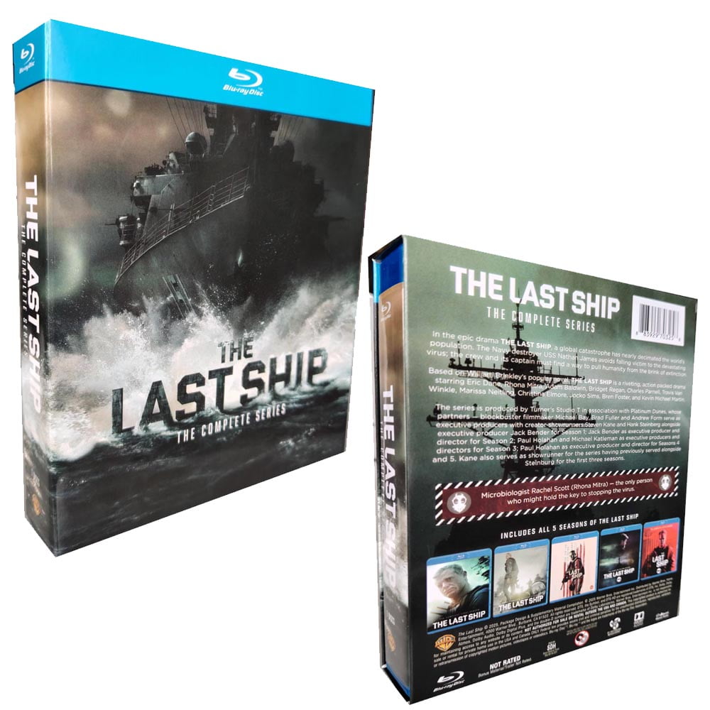 The Last Ship The Complete Series Seasons 1-5 (DVD, 15-Disc Box
