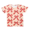 thumbnail image 5 of Godom Girls Tops Short Sleeve Casual Crewneck Tops Summer T Shirt, 5 of 5