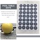 thumbnail image 3 of unbranded Pegatinas Reemplazables Para De Billar Puntos Negros Autoadhesivos De Fieltro, 3 of 8