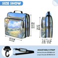 thumbnail image 3 of Meadow Welcome Printed Zipper Binder with Handle&Shoulder Strap 2 inch 3 Ring 500+300 Sheet Capacity File Folder Organizer, 3 of 8