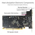 thumbnail image 3 of Tarjeta gráfica QTHREE Radeon HD 5450 2GB GDDR3 64-bit, 3 of 7