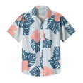 thumbnail image 4 of Yiaimeir Men's Vintage Button Down Bowling Shirts Short Sleeve Summer Beach Shirt，Size M-3XL, 4 of 5