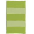 thumbnail image 1 of Colonial Mills Rug NW46R048X072S Newport Textured Stripe Rectangle Area Braided Rug  Green - 4 x 6 ft., 1 of 1