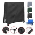 thumbnail image 3 of JFBUJC Ping Pong Table Cover, All Weather Resistant Waterproof 210D Oxford Table Tennis Cover with Windproof Drawstring, Rip Proof Protective Cover for Indoor/Outdoor 65x28x68", 3 of 6