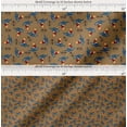 thumbnail image 2 of Soimoi Cotton Voile Fabric Text,Rugby Ball & Bird Cartoon Print Fabric by The Yard 56 Inch Wide, 2 of 7