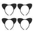 thumbnail image 2 of 4 diademas con , bonitos aros para el pelo, diademas de para niña, diadema para disfraces, suministros para fiestas, Negro, 2 of 8