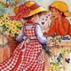 thumbnail image 1 of Pintura de diamante 5D DIY Taladro redondo completo Chica Kit Decoración del hogar Artesanía (V4638) Hugtrwg Para estrenar, 1 of 9