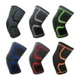 thumbnail image 3 of XIRQI 2Pcs Knee Brace for Women,Compression Straps Knee Sleeve,Wide Strap Knee Brace,Orange, 3 of 4