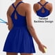 thumbnail image 4 of Puntoco Mono Deportivo Cómodo Para Mujer, Mono Con Tirantes Sin Espalda De Color Sólido, Mono Azul L, Regalo Para Mujer, 4 of 8