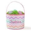 Personalized Pink Easter Bucket Bag – Name