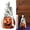 B, variant on See No Evil Skeleton and Pumpkin Resin Figurine – Halloween Decor with Classic Three Monkeys Motif for Home and Shelf Display