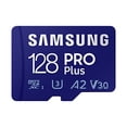 thumbnail image 2 of TARJETA DE MEMORIA SAMSUNG Pro Plus Micro SD + Adaptador 128GB microSDXC Hasta 160MB / s UHS-I U3 A2 V30Full HD & 4K UHD, 2 of 2
