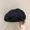 Black, variant on New spring fall berets for women Vintage bows decorate octagon bud hats Everything goes with a stylish artist hat