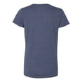 thumbnail image 3 of T-Shirt pour Femmes en Coton Épais, 2TG, Bleu Marine Chiné, 3 of 3