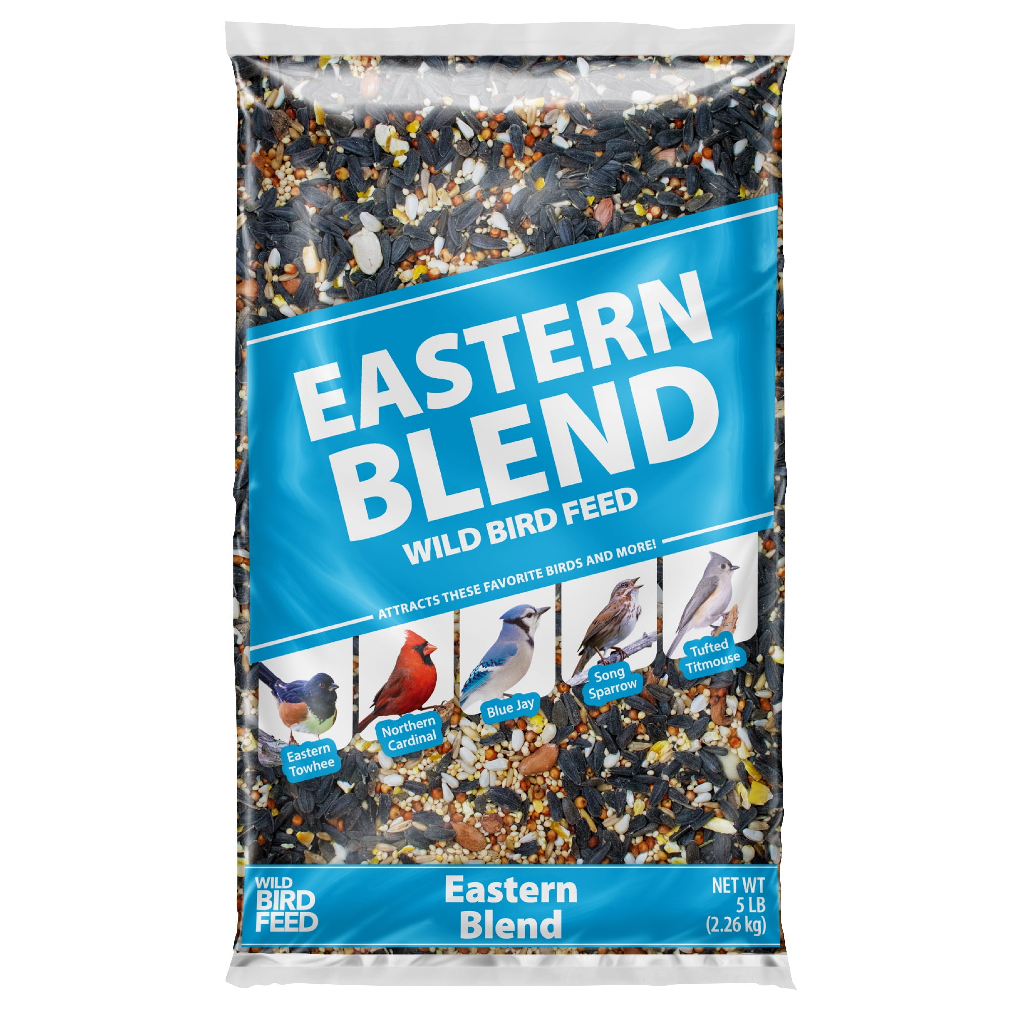 (3 pack) Eastern Regional Blend Wild Bird Food, Dry, 1 Count per Pack, 5 lb. Bag