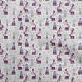 thumbnail image 1 of oneOone Cotton Cambric Beige Fabric Circus Sewing Fabric By The Yard Printed Diy Clothing Sewing Supplies 56 Inch Wide-aC, 1 of 5