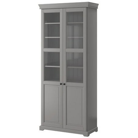 Promo Code 031fc 5bc46 Ikea Glass Bookshelf Casacandiles Com