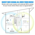 thumbnail image 3 of WiFi Range Extender UK/US/EU Repetidor inalámbrico WiFi Amplia cobertura para Home Hotel FLhrweasw Nuevo, 3 of 9