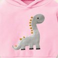 thumbnail image 5 of 5-6 Years Little Kids Boys Girls Hooded Sweatshirts Long Sleeve Pullover Basic Tops Cute Fall Winter Clothes Dinosaur Print Hoodies 18 24 Months 2t 3t 4t 5t 6t 7t 8t, 5 of 7