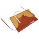 thumbnail image 1 of LOLIPPYY Delantal Impermeable Y Antihuellas Para Cocina Con Bolsillos De Cuero PU Color Chocolate, 1 of 6