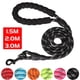 thumbnail image 2 of 1.5m 2m 3m Reflective Leash Dog Long Pet Leash Strong Lead Outdoor Training Puppy Small Medium Large Big Dogs Lanyard Rope New ShopWise Round, 2 of 12