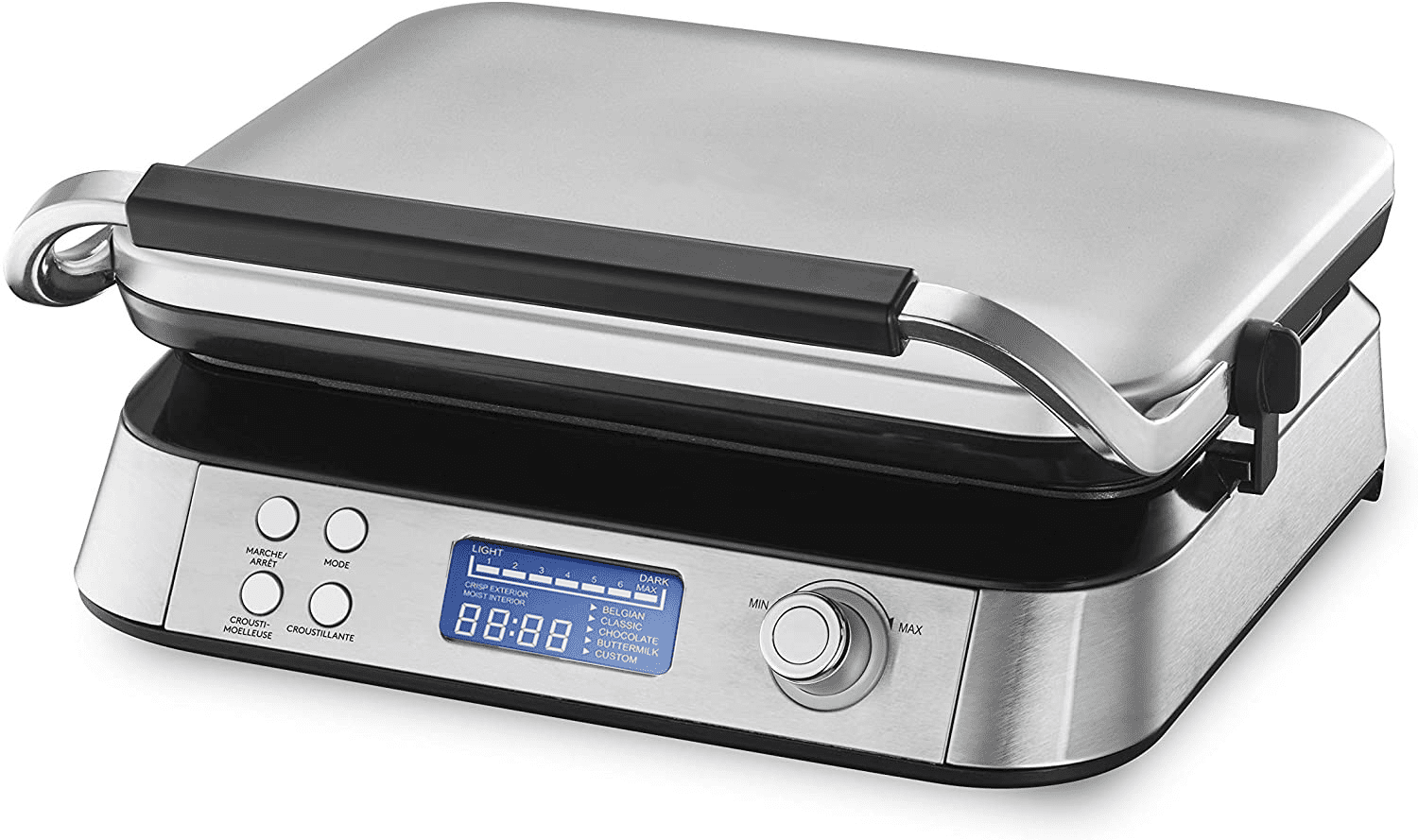 Commercial Use Non-stick Electric Dutch Caramel Syrup Waffle Maker Baker Machine 