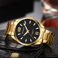 thumbnail image 4 of Curren New Simple Fashion Watches For Men Quartz Luminous Hands Wristwatches Business Stainless Steel Band Clock Male - Quartz Wristwatches, 4 of 6