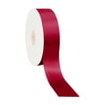 thumbnail image 2 of LaRibbons 1 1/2" Double Face Satin Ribbon, Wine, 50 Yards, 2 of 7